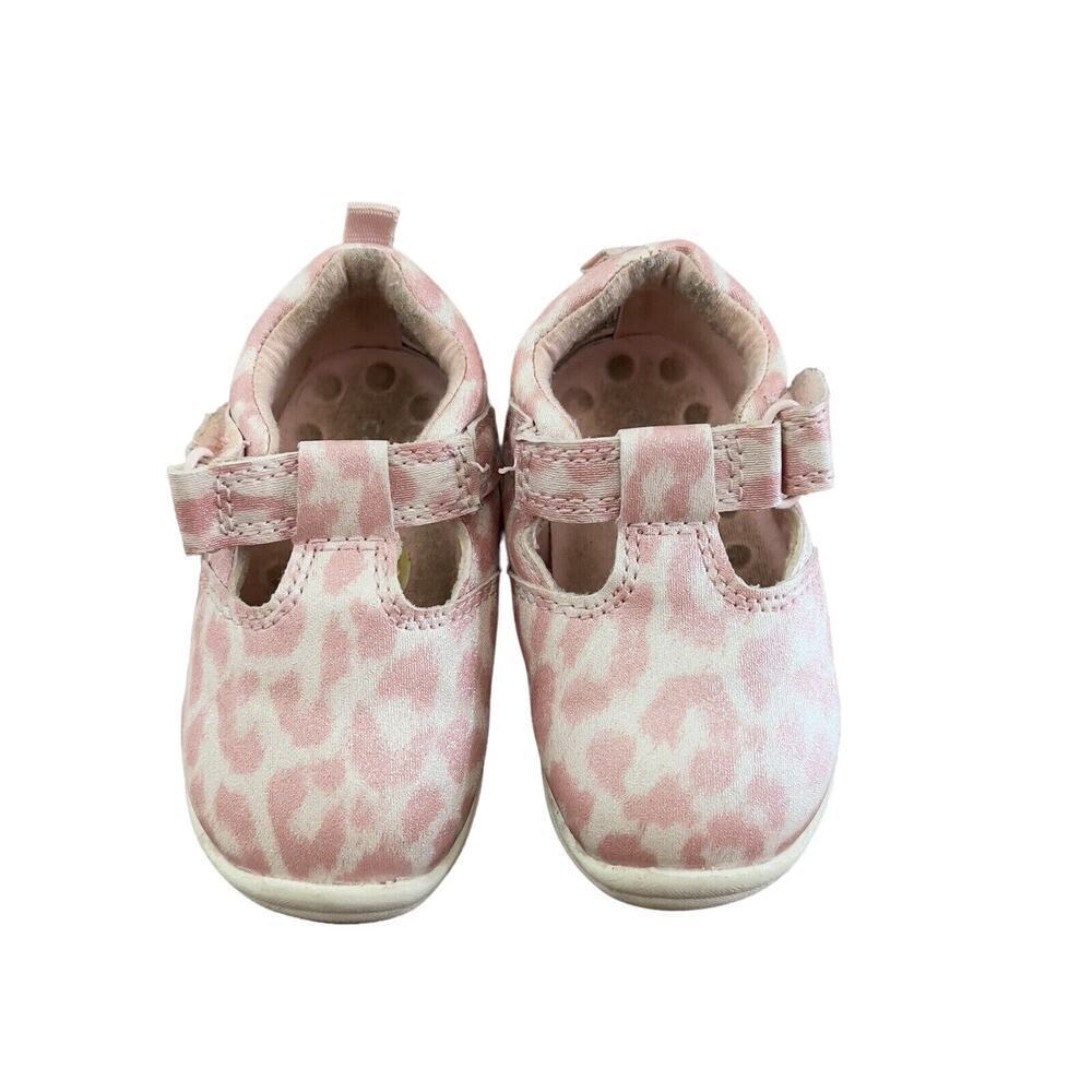 Carter's Every Step Maggie Girls Sneakers Baby Girl Size 3M Cream/Pink